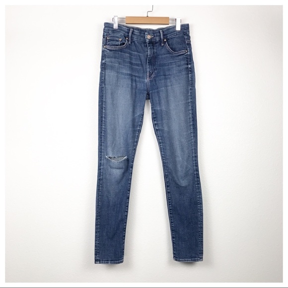 Mother High Waisted Looker in Girl Crush Size 27 - Picture 2 of 12